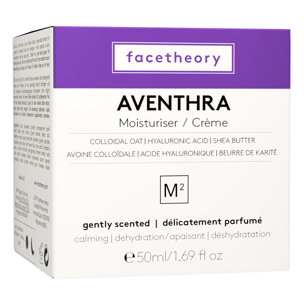 Aventhra Feuchtigkeitscreme M2 für empfindliche Haut